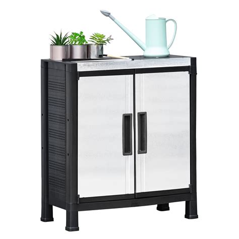 metal outside storage boxes|waterproof outdoor metal storage cabinet.